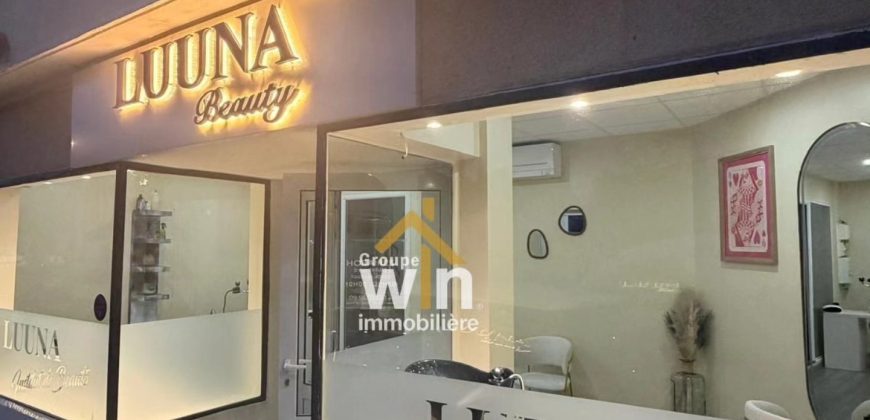 SALON DE BEAUTÉ « CLÉ EN MAIN » – MATÉRIEL INCLUS